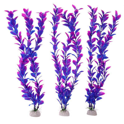 

3pcs Aquatic Plant Simulation Aquarium Fish Tank Decoration Ornament