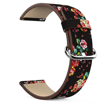 

〖Follure〗Tempered Film Leather Replacement Watch Band Wrist Strap For Fitbit Versa Lite