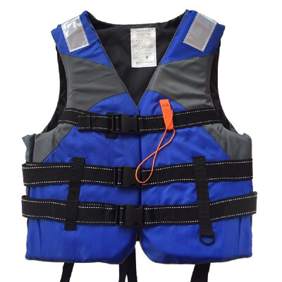 

Water Sports Life Jacket Flotation Device Life Vest with High Visibility Reflective Threading&Panels for Fishing Boating Kayak