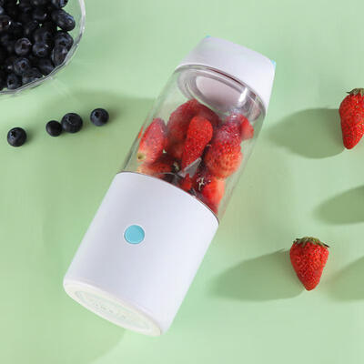 

Oasismall 400ml USB Rechargeable Blender Mini Juicer Juice Vegetables Extractor For Home