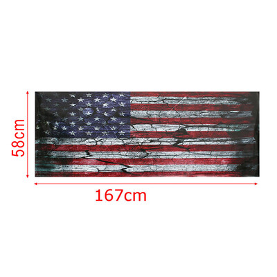 

1X American Flag Tailgate Wrap Vinyl Graphic Decal Truck Sticker 6575x 2283