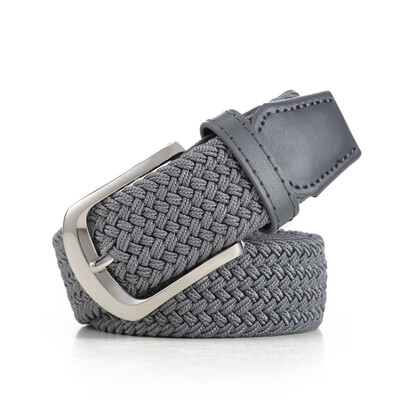 

Unisex belt Quality Canvas Pin Buckle Female belt Casual Sports Elastic force Large size Mens belt Fabric belt Childrens belt