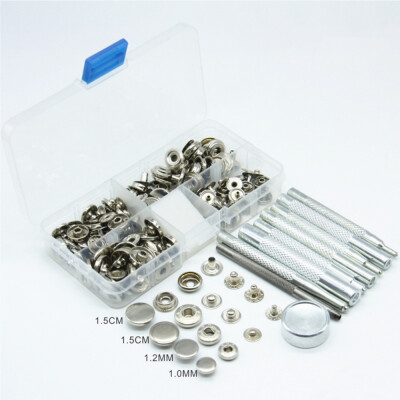 

The Four Buckle Metal Button Boxed Metal Press Pliers Tools