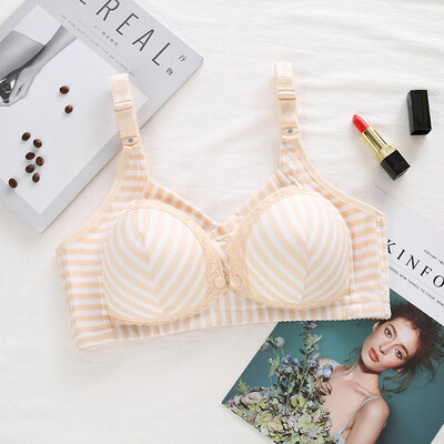 

〖Follure〗Woman Fashionable Bra Pure Cotton Comfortable Ventilation Sexy Lace Underwear