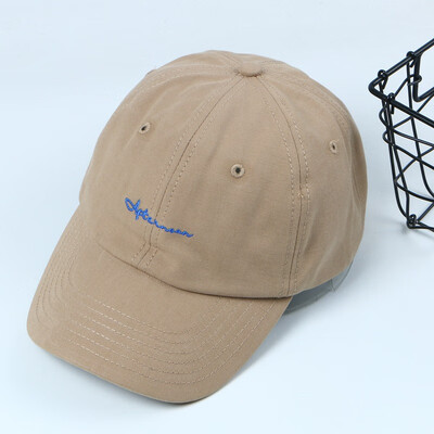 

New Letter Hat Student Ins Korean Edition Men&Women British Retro Couple Bent Corner Cap Wholesale Tide