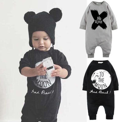 

Newborn Toddler Kids Baby Girls Boys Long Sleeve Romper Jumpsuit One-pieces Outfits Casual Clothing