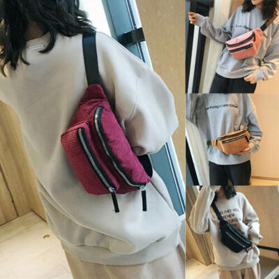 

US Women Waist Fanny Pack Belt Bag Travel Hip Bum Bag Small Purse Chest Pouch