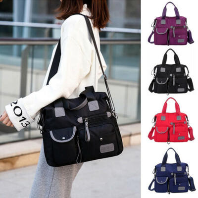 

Women Waterproof Messenger Bag Nylon Shoulder Bags Large Capacity Crossbody Bags