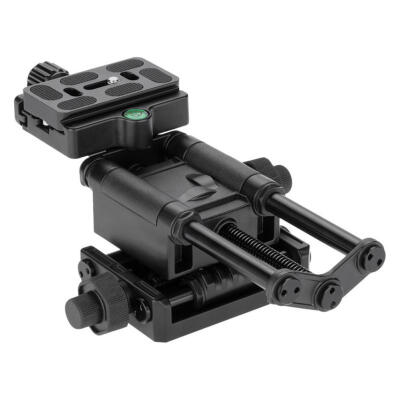 

4 Way Macro Focusing Rail Slider with Quick Release Clamp for Canon Sony