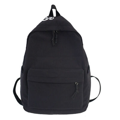 

Ins schoolbag female Korean version of high school students Chao brand campus simple nylon cloth fashion backpack double shoulder
