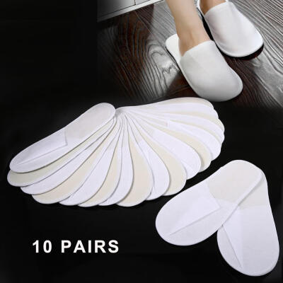 

10 PairsLot Disposable Guest Slippers Travel Hotel Slippers SPA Slipper Shoes Comfortable NewHotel SlippersGuest Slippers