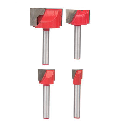 

Greensen 4pcs 10152230mm Tungsten Steel Woodworking Milling T-slot Slotting Router Bit