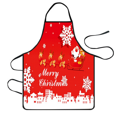

Toponeto Christmas Decoration Waterproof Apron Kitchen Aprons Dinner Party Apron