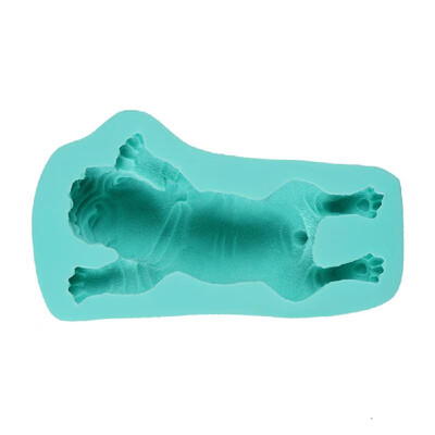 

3D Shar Pei Dog Silicone Cake Baking Mold Pans Decoration DIY Handmade Soap Chocolate Fondant Tools