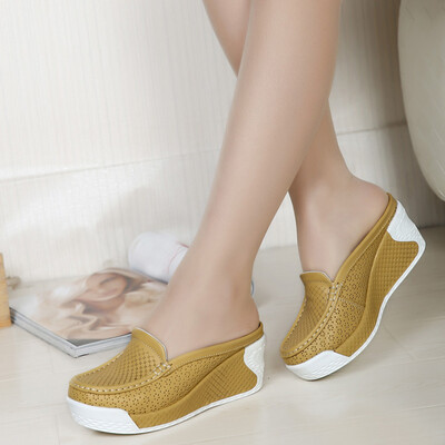 

Rose Women Ladies Fashion Wedges Casual Slingbacks Pumps Slip On Shoes Sandals