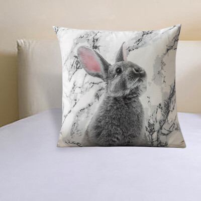 

Siaonvr Stylish Simplicity Polyester Short plush Cover Sofa Throw Pillow Case Home Decor