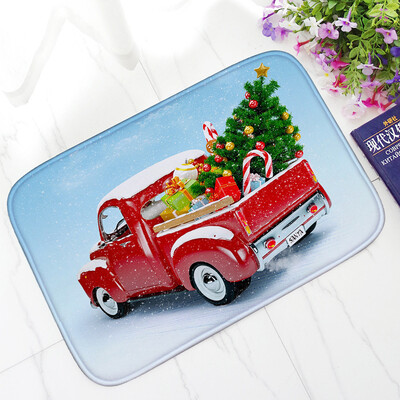 

Tailored Christmas HD Printed Non-Slip Bath Mat Absorbent Home Decor