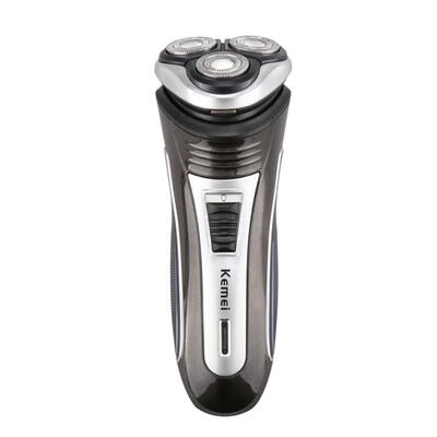 

KM 3D Electric Shaver Men Machine Triple Floating Blade Heads Shaving Razor