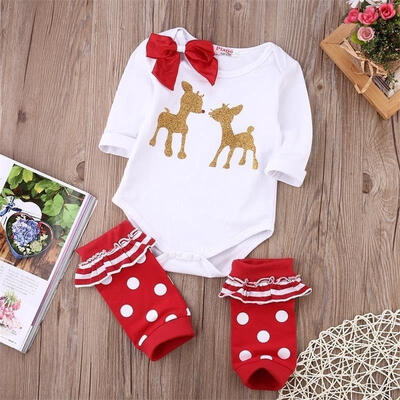 

Toddler Baby Girl Boy Clothes Long Sleeve Bodysuit Romper Jumpsuit Outfits 0-18M