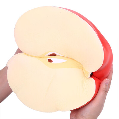 

Gobestart Giant Apple Scented Super Slow Rising Kids Toy Stress Reliever Toy 25cm