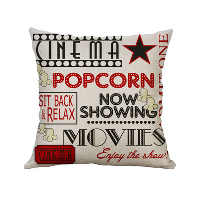 

〖Follure〗Simple Linen Creative Lovely Pillow Cover Pillow Cover Car Pillow Cover