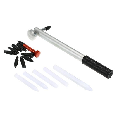 

Paintless Dent Repair Tool Dent Removal Repair Hammer Tap 9Pcs Head