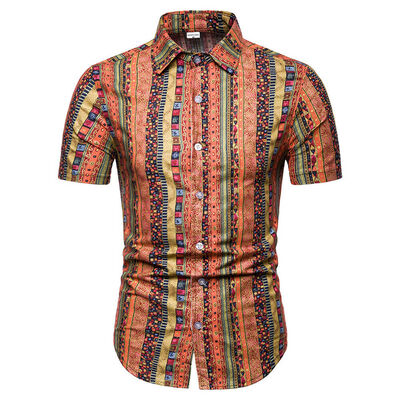 

New Men Short Sleeve Button Down T-shirt Top Slim Fit Casual Dress Summer Shirts