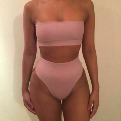 

Women Bikini Set Push-up Bra High Waist Swimsuit Swimwear Beachwear Bathing Suit