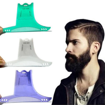 

Beard Styling Shaping Template Comb Tool Symmetry Trim Facial HairCare Barber