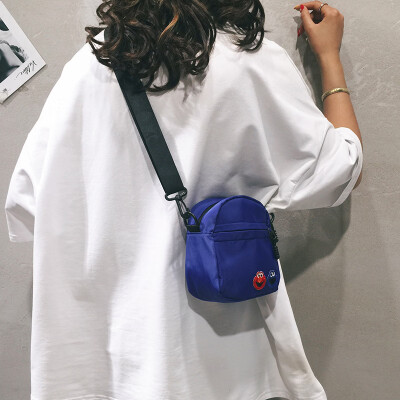 

Net red small bag female new 2019 tide Korean version of the wild shoulder bag ins foreign girl sesame street Messenger bag