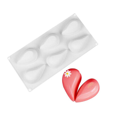 

3D Silicone Mousse Cake Mold Reusable Non-stick DIY Kitchen Baking Mold Cup For Chocolate Truffle Pudding Jelly Desserts