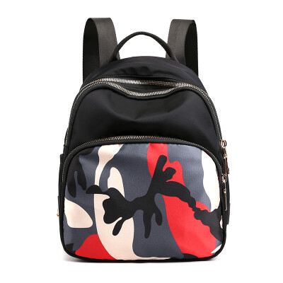 

Printed Shoulder Bag Fashion Printed Backpack Women Shoulder Simple Ethnic Style Light Travel Bag