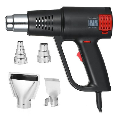

2000W Industrial Fast Heating Hot Air Gun LCD Digital Temperature-controlled High Quality Handheld Heat Blower Electric Adjustable