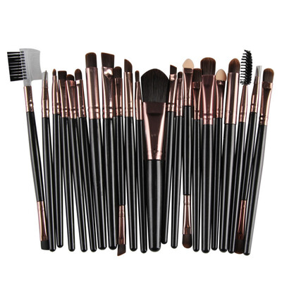 

22 Pcs Makeup Brushes Set Pro Powder Blush Foundation Eyebrow Eyeshadow Eyeliner Lip Beauty Tools Cosmetic Maquiagem Brush Kit