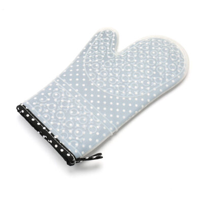 

1Pc Thicken Lengthen Silicone Oven Glove Kitchen Heat Resistant Cooking Mitten