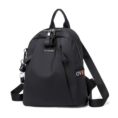 

Backpack female summer tide fashion wild Oxford canvas small backpack nylon bag
