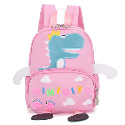 

kids Cartoon Dinosaur Pattern Animals Backpack Boys Girls Anti-lost School Bag