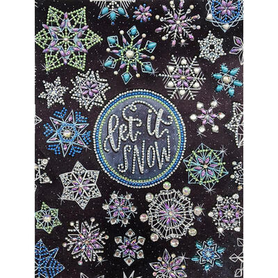 

5D DIY Special Shaped Diamond Painting Snowflake Cross Stitch Craft Kits