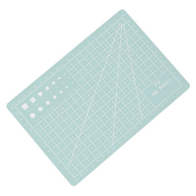 

Greensen A5 Grid Lines PVC Cutting Mat Self-healing Paper Leather Fabric Cutting Board