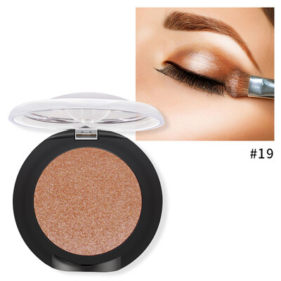 

Pudaier 20 Colors Single Color Eye Shadow Shimmery Glitter Eye Shadow Diamond Makeup Pearl Metallic Eye Shadow Palette