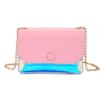 

Laser Transparent Shoulder Handbags Women Chain Casual Small Crossbody Bags