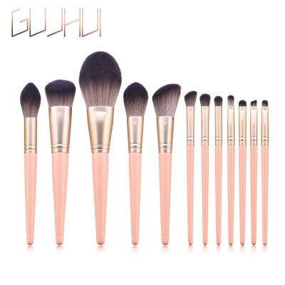 

Toponeto 12PCS Foundation Cosmetic Eyebrow Eyeshadow Brush Makeup Brush Sets Tools