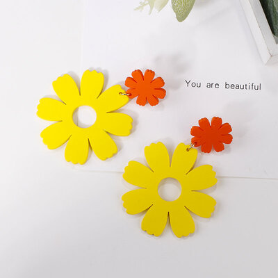 

Flashbuy Drop Earrings Multi Style For Women Alloy Geometric Crystal Findings Girls Acrylic Jewelry Weddings Accessories