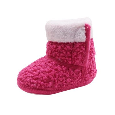 

Winter Autumn Babyborn Girls Prewalker Keep Warm Infant Toddler Princess Style Kids Crib Snow Knitting Shoes