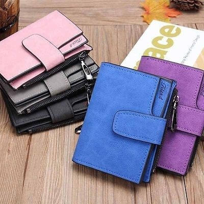 

1 PC Hot Sale Women Lady Fashion Retro Matte Stitching Wallet Long Card Holder Purse Handbag Clutch Coin Bag Case 7 Colors