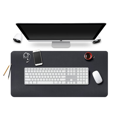 

BUBM mouse pad oversized office desk pad laptop pad keyboard pad desk desk desktop pad eating chicken Jedi survival mat simple custom black