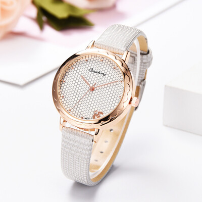 

RM Fashion Simple Casual Ladies Watch Bee Home Dial Leather With Strap Ladies Watch