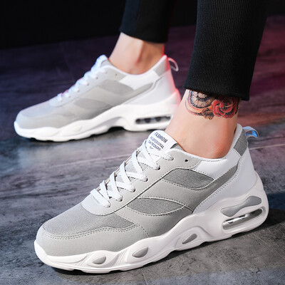 

Summer breathable increase male shoes Korean version of the trend of sports shoes mens casual students cushion shock running shoes