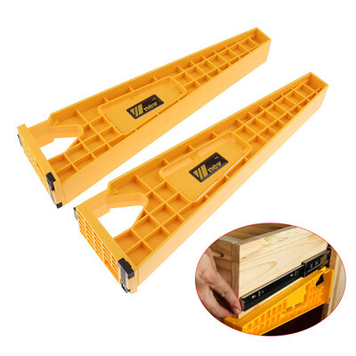 

〖Follure〗Drawer Track Installation Jig Auxiliary Positioning Holder Woodworking Tool