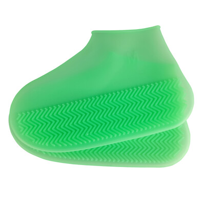 

1 Pair Reusable Waterproof Rain Shoes Covers Silicone Non-slip Rain Snow Boot Overshoes Foldable SML